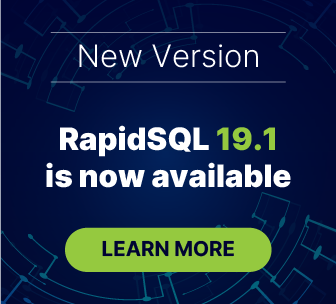 RapidSQL Version