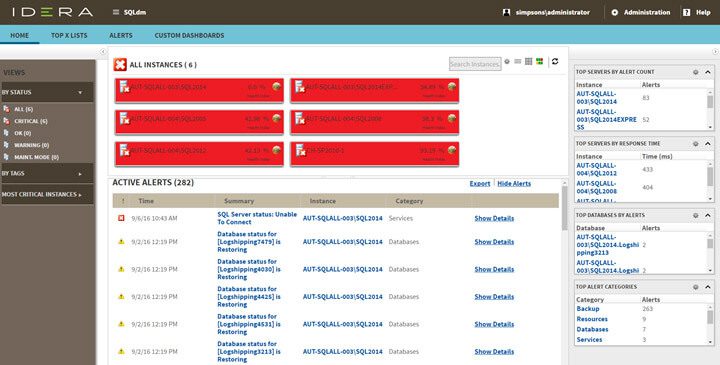 idera-dashboard-sql-dm 