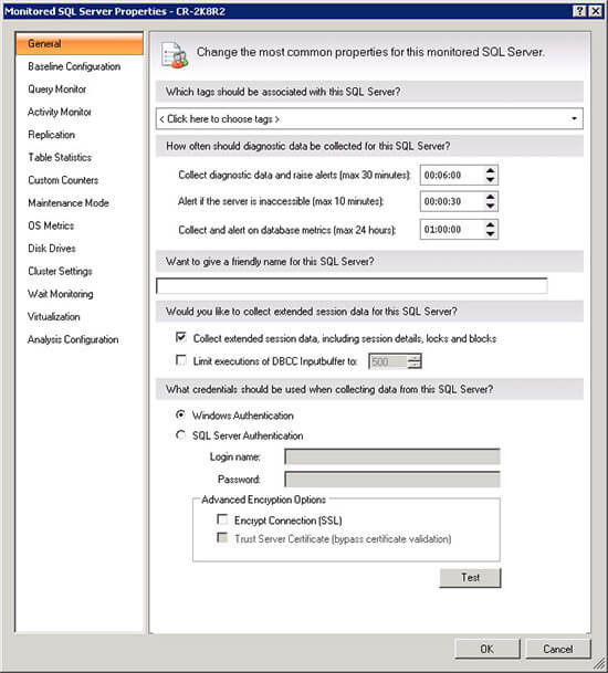 monitored-sql-server-properties