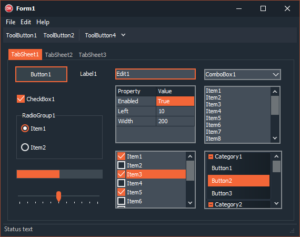 New VCL and FireMonkey Styles in RAD Studio 10.3.1