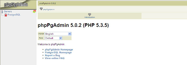 phppgadmin