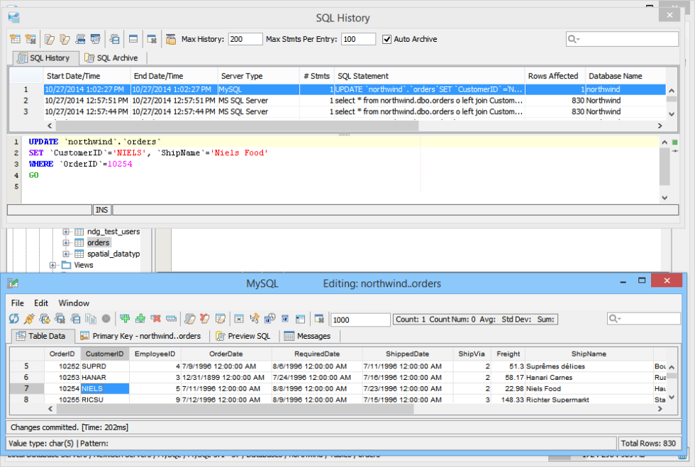 Manage data and result sets, and SQL queries with Aqua Data Studio | IDERA