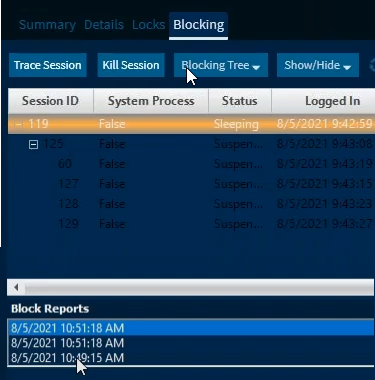 blocking-status