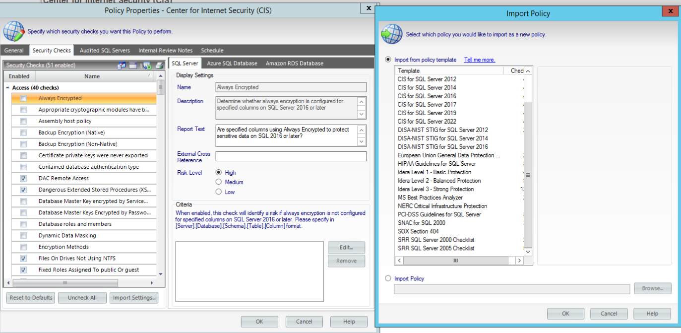 SQL Compliance Manager reports